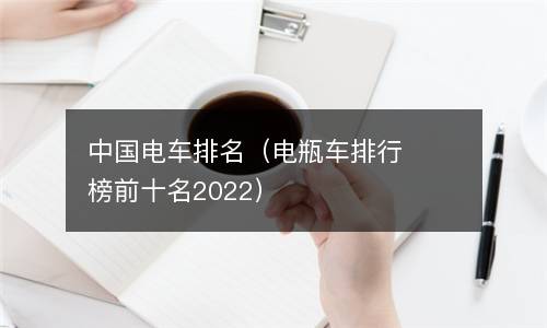  中国电车排名（电瓶车排行榜前十名2022）