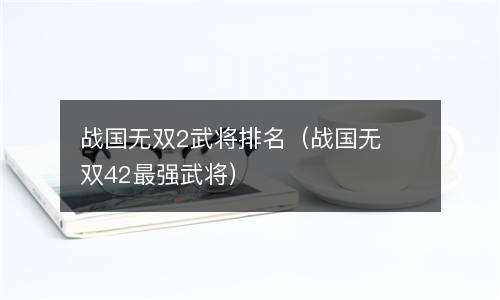  战国无双2武将排名（战国无双42最强武将）