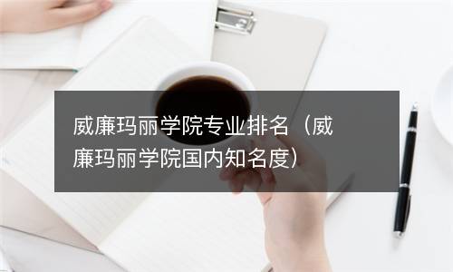  威廉玛丽学院专业排名（威廉玛丽学院国内知名度）