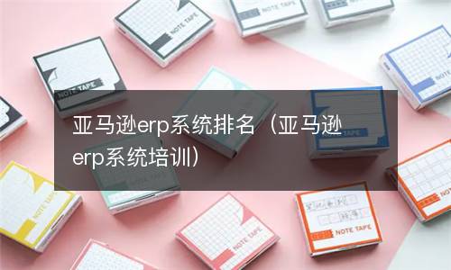  亚马逊erp系统排名（亚马逊erp系统培训）