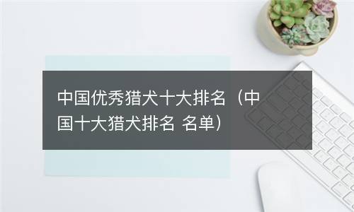  中国优秀猎犬十大排名（中国十大猎犬排名 名单）