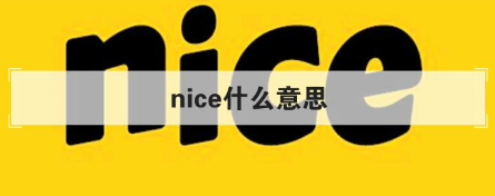 nice是什么中文意思(nico是什么中文意思)