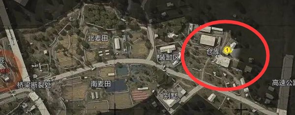 暗区突围北村住宅位置